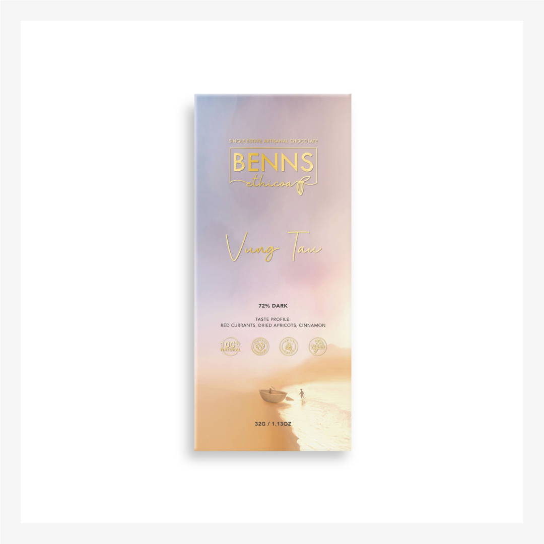 Benns Ethicoa Single Origin Chocolate Bar - Vung Tau